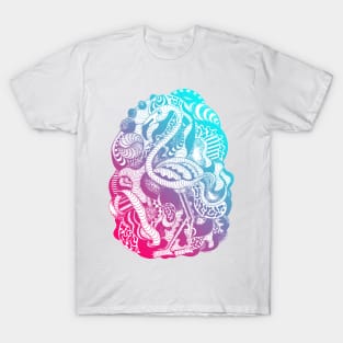 Dual Color Lost Flamingo T-Shirt